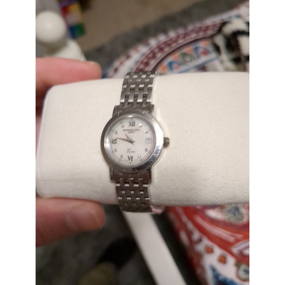 Raymond Weil Silver Tone Toccata Ladies watch 5393 MOP Swiss Made Diamonds main image 6
